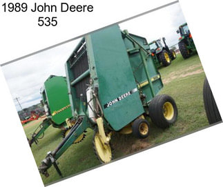 1989 John Deere 535