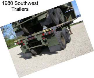 1980 Southwest Trailers