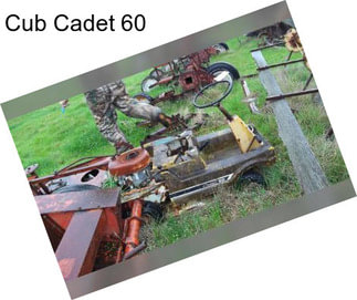 Cub Cadet 60