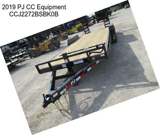 2019 PJ CC Equipment CCJ2272BSBK0B