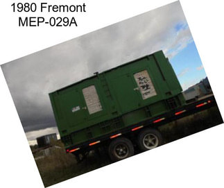 1980 Fremont MEP-029A