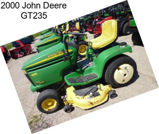 2000 John Deere GT235