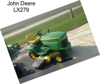 John Deere LX279
