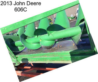 2013 John Deere 606C