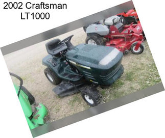 2002 Craftsman LT1000