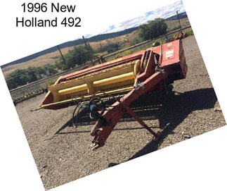 1996 New Holland 492