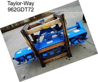 Taylor-Way 962GDT72