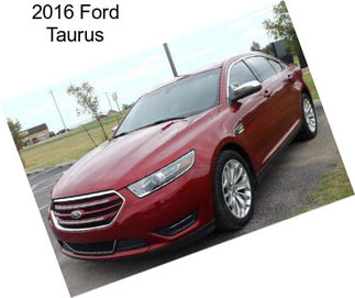 2016 Ford Taurus