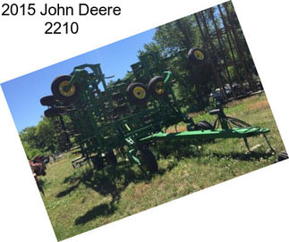 2015 John Deere 2210