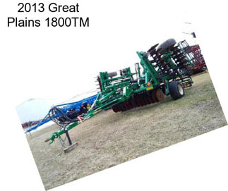2013 Great Plains 1800TM