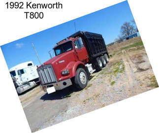 1992 Kenworth T800