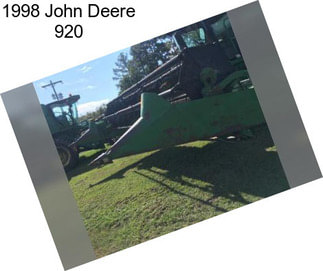 1998 John Deere 920