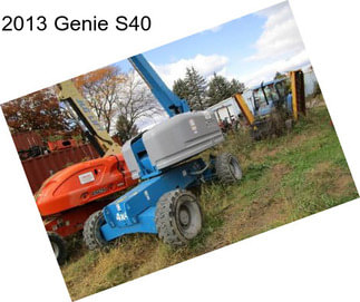 2013 Genie S40