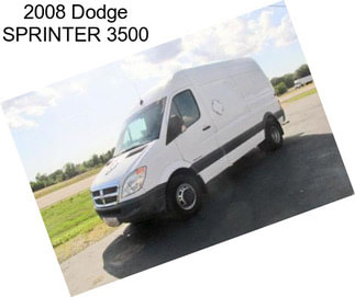 2008 Dodge SPRINTER 3500