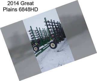 2014 Great Plains 6848HD