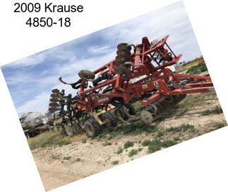 2009 Krause 4850-18