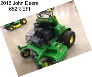 2016 John Deere 652R EFI