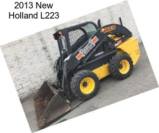 2013 New Holland L223