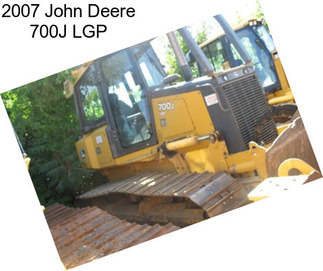 2007 John Deere 700J LGP