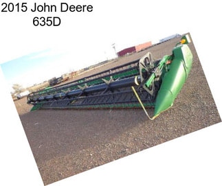 2015 John Deere 635D