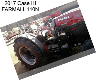 2017 Case IH FARMALL 110N