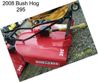 2008 Bush Hog 295