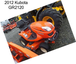 2012 Kubota GR2120