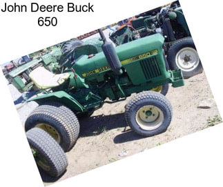 John Deere Buck 650