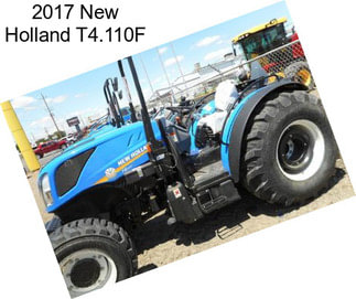 2017 New Holland T4.110F