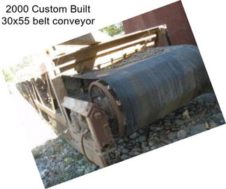 2000 Custom Built 30x55 belt conveyor