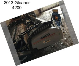 2013 Gleaner 4200