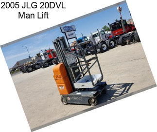 2005 JLG 20DVL Man Lift