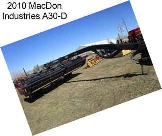 2010 MacDon Industries A30-D
