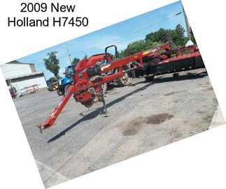 2009 New Holland H7450