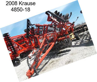 2008 Krause 4850-18