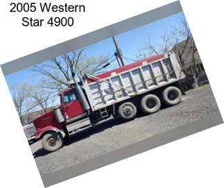 2005 Western Star 4900