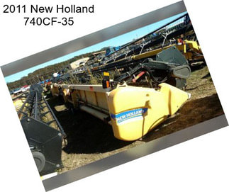 2011 New Holland 740CF-35