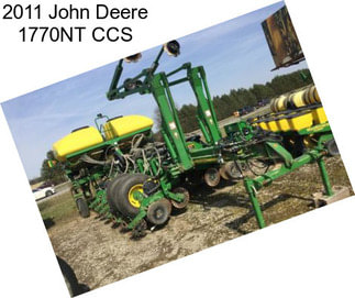 2011 John Deere 1770NT CCS