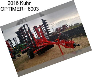 2016 Kuhn OPTIMER+ 6003