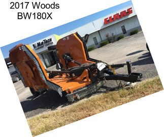 2017 Woods BW180X