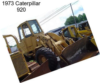 1973 Caterpillar 920