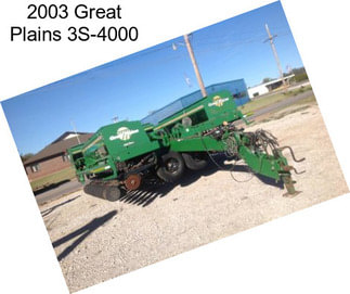 2003 Great Plains 3S-4000