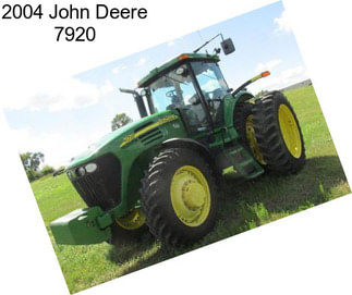 2004 John Deere 7920