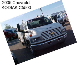 2005 Chevrolet KODIAK C5500