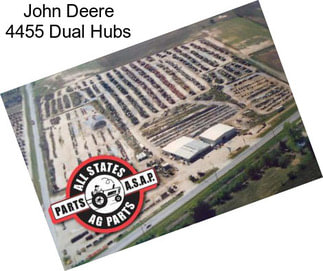 John Deere 4455 Dual Hubs