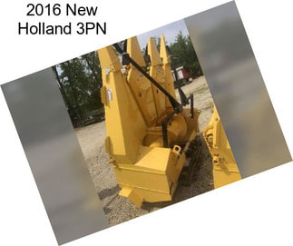 2016 New Holland 3PN