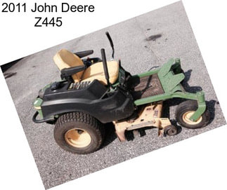 2011 John Deere Z445