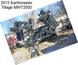 2013 Earthmaster Tillage MWT2500
