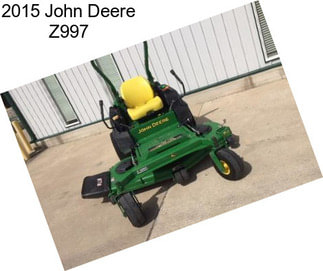 2015 John Deere Z997