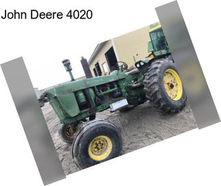 John Deere 4020